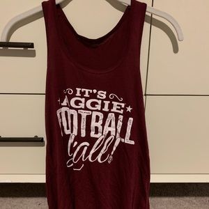 Aggie Football Tank Top